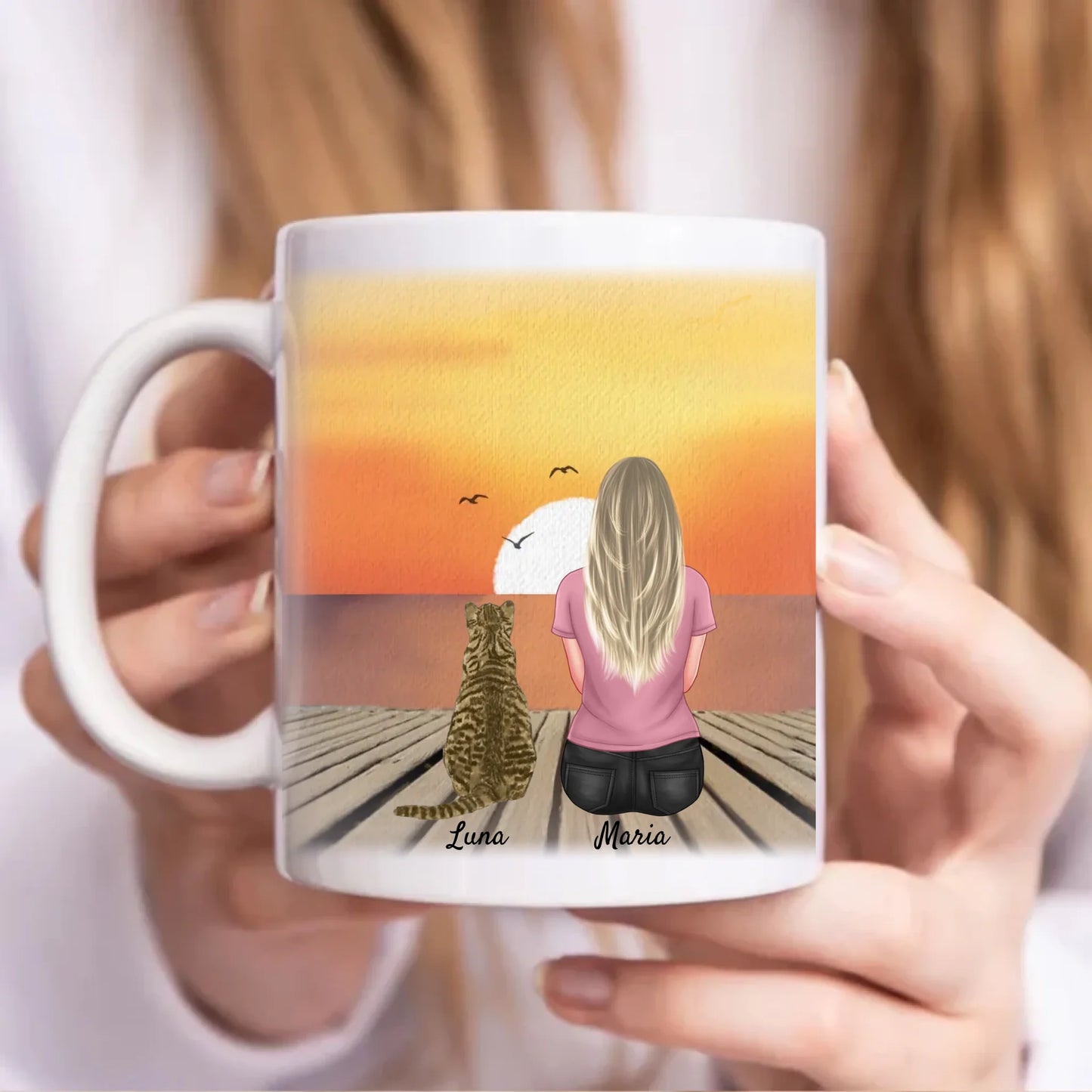 In My Cat Mum Era Personalised Purple Mug