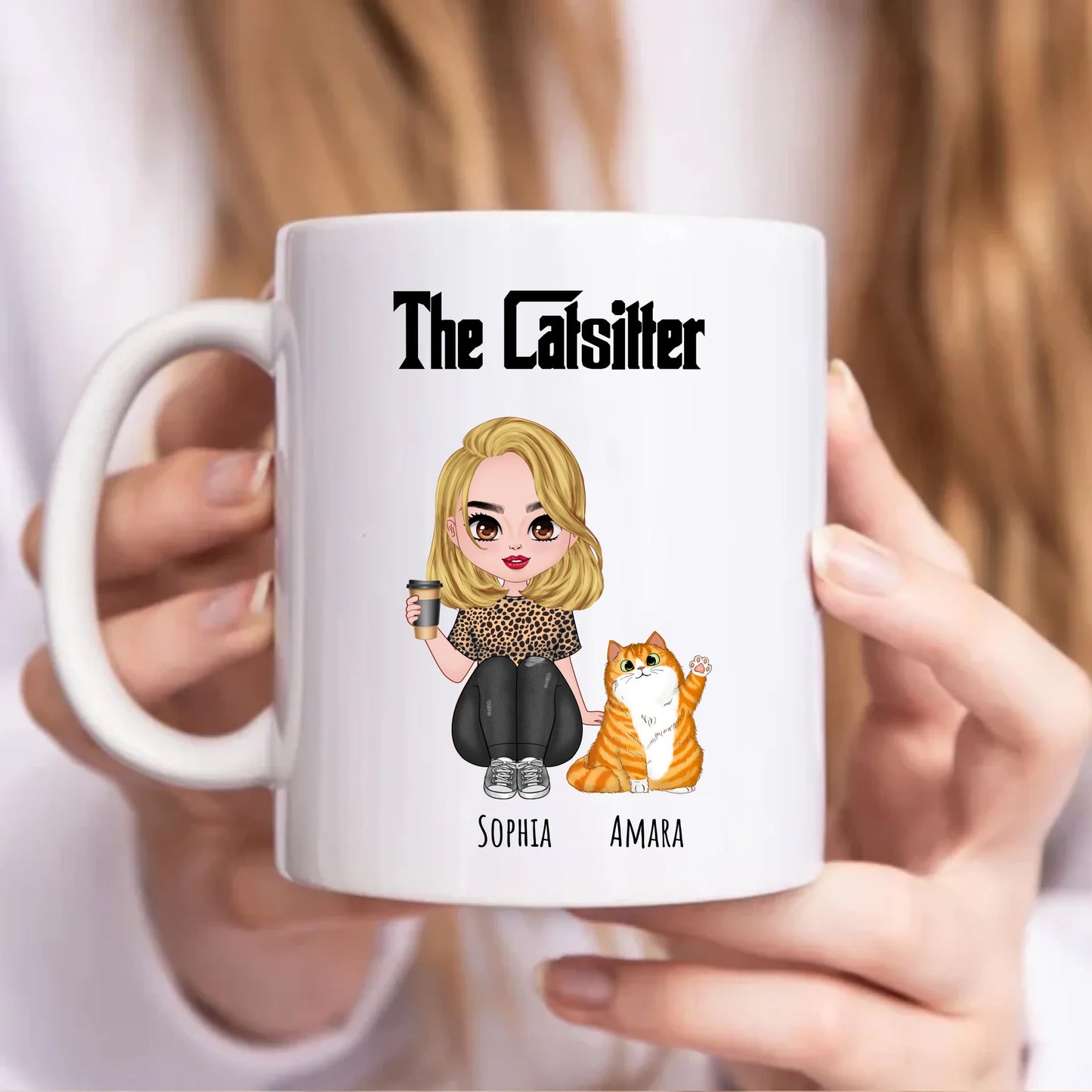 The Catsitter Personalised Gift Mug