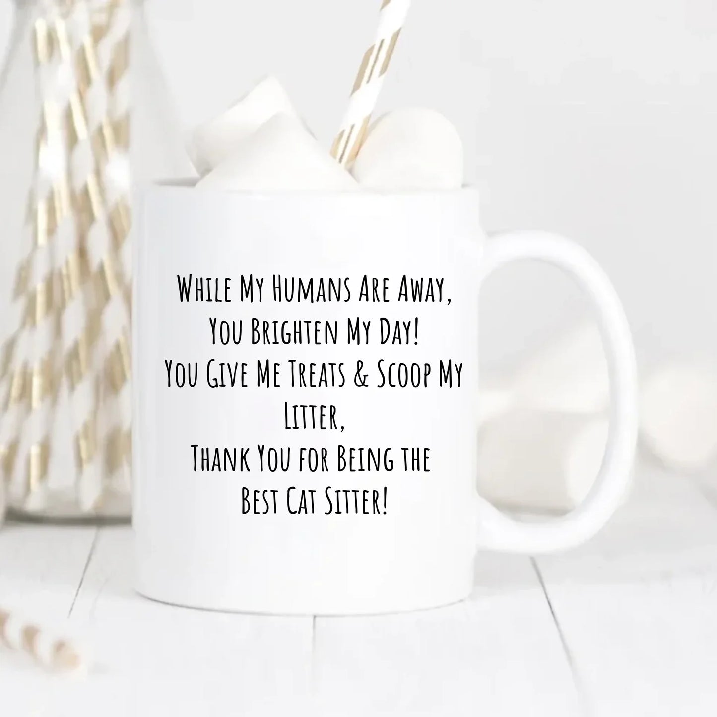 The Catsitter Personalised Gift Mug