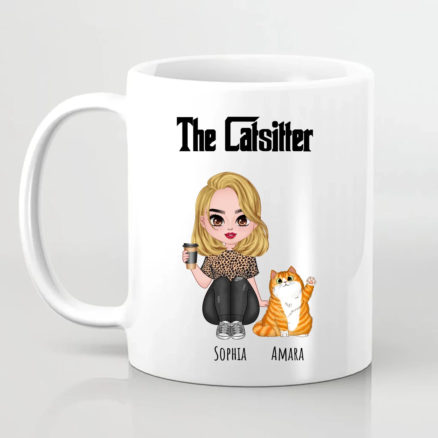 The Catsitter Personalised Gift Mug