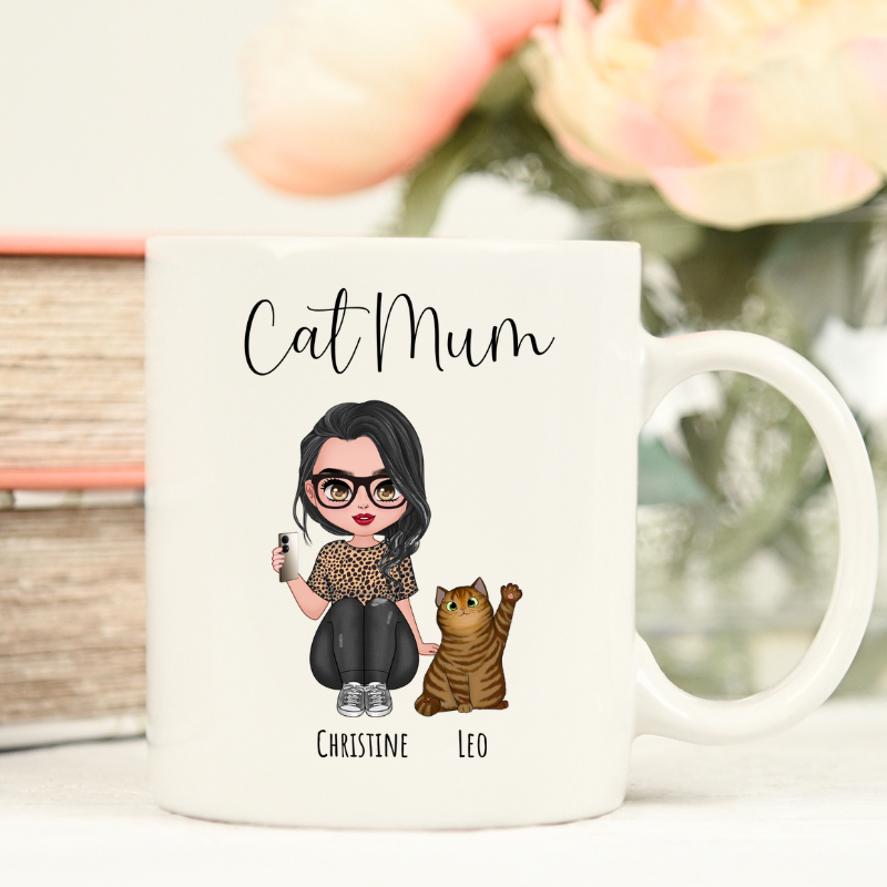 Personalised Cat Mugs