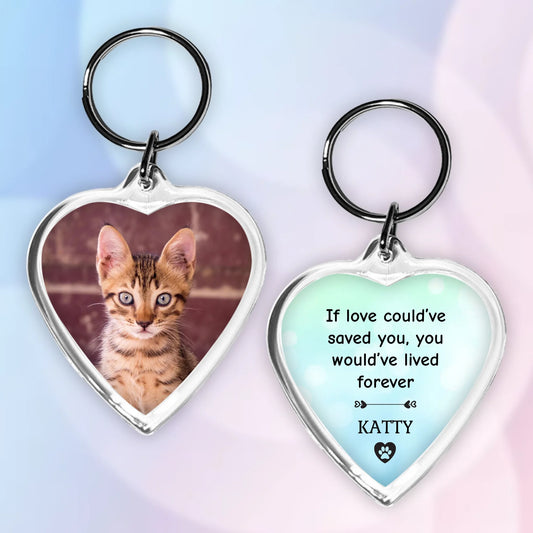 Heart Keyring Mockup 2