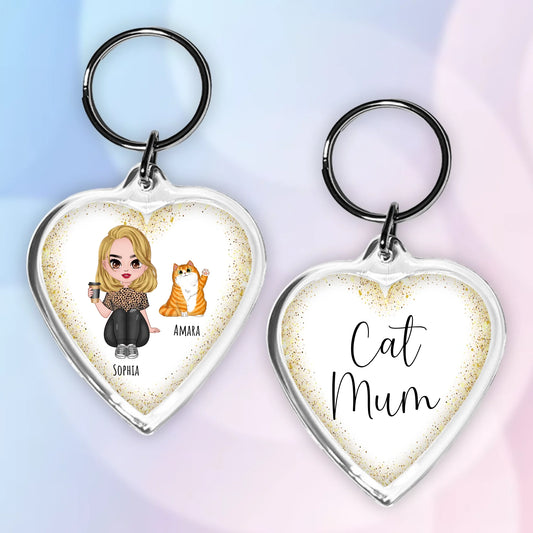 Heart Keyring Mockup 2