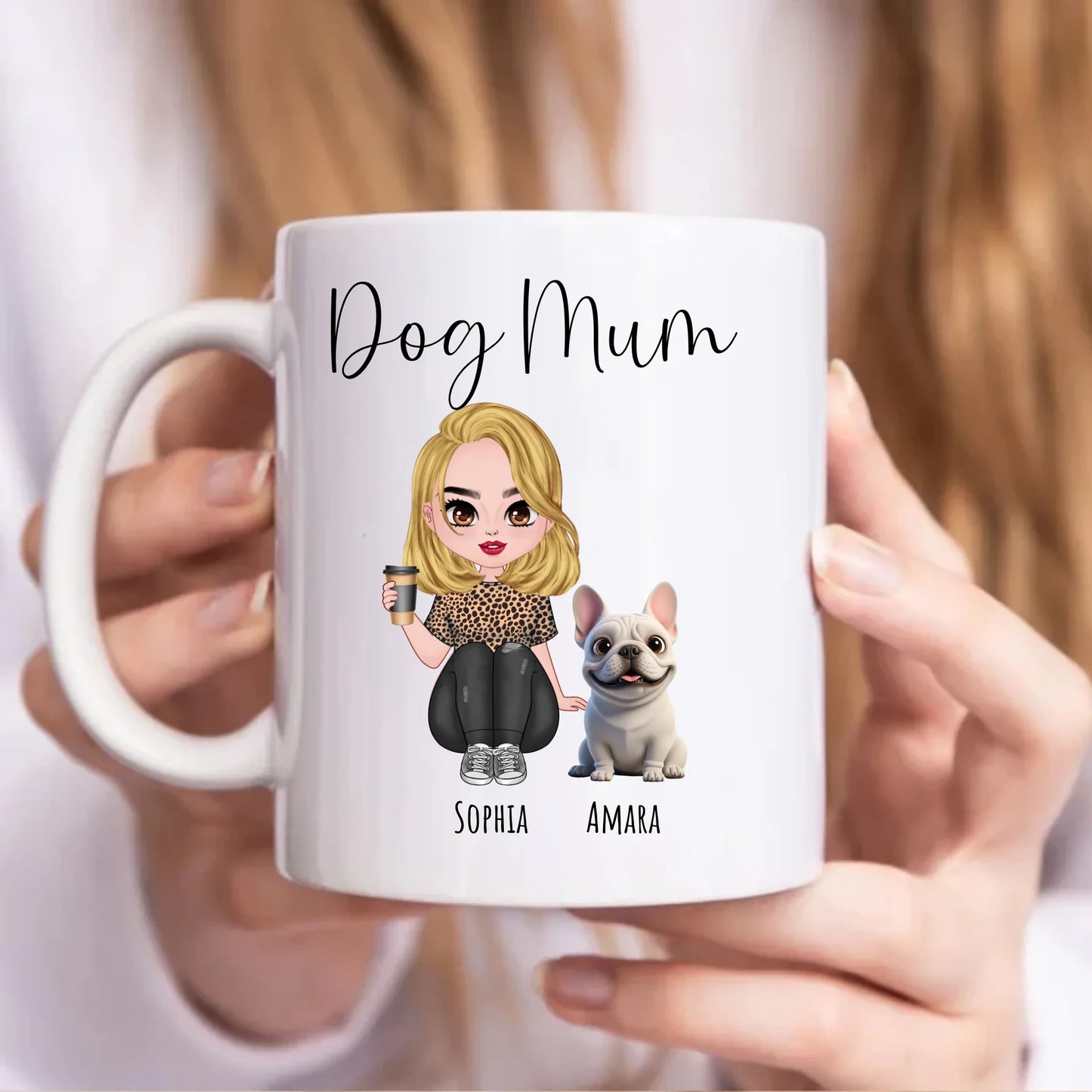 Personalised Dog Mum Mug