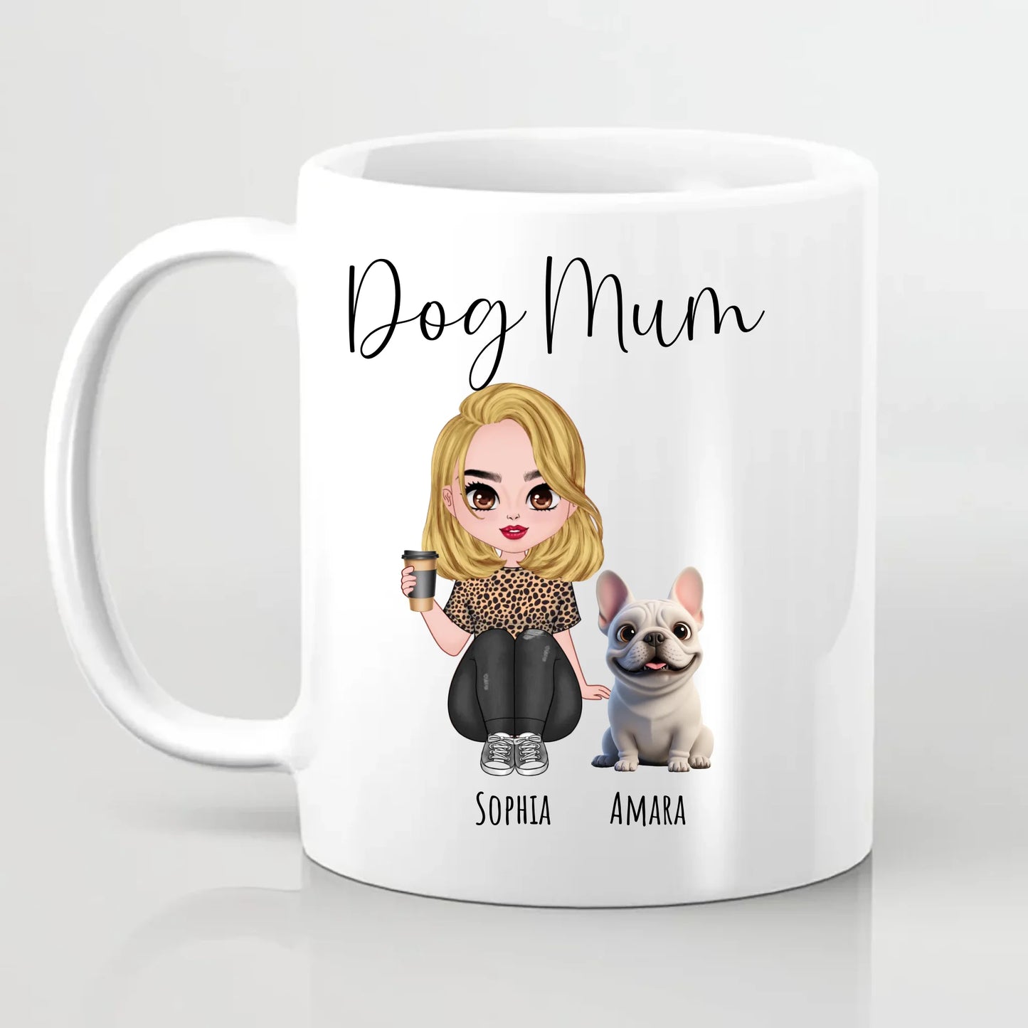 Personalised Dog Mum Mug