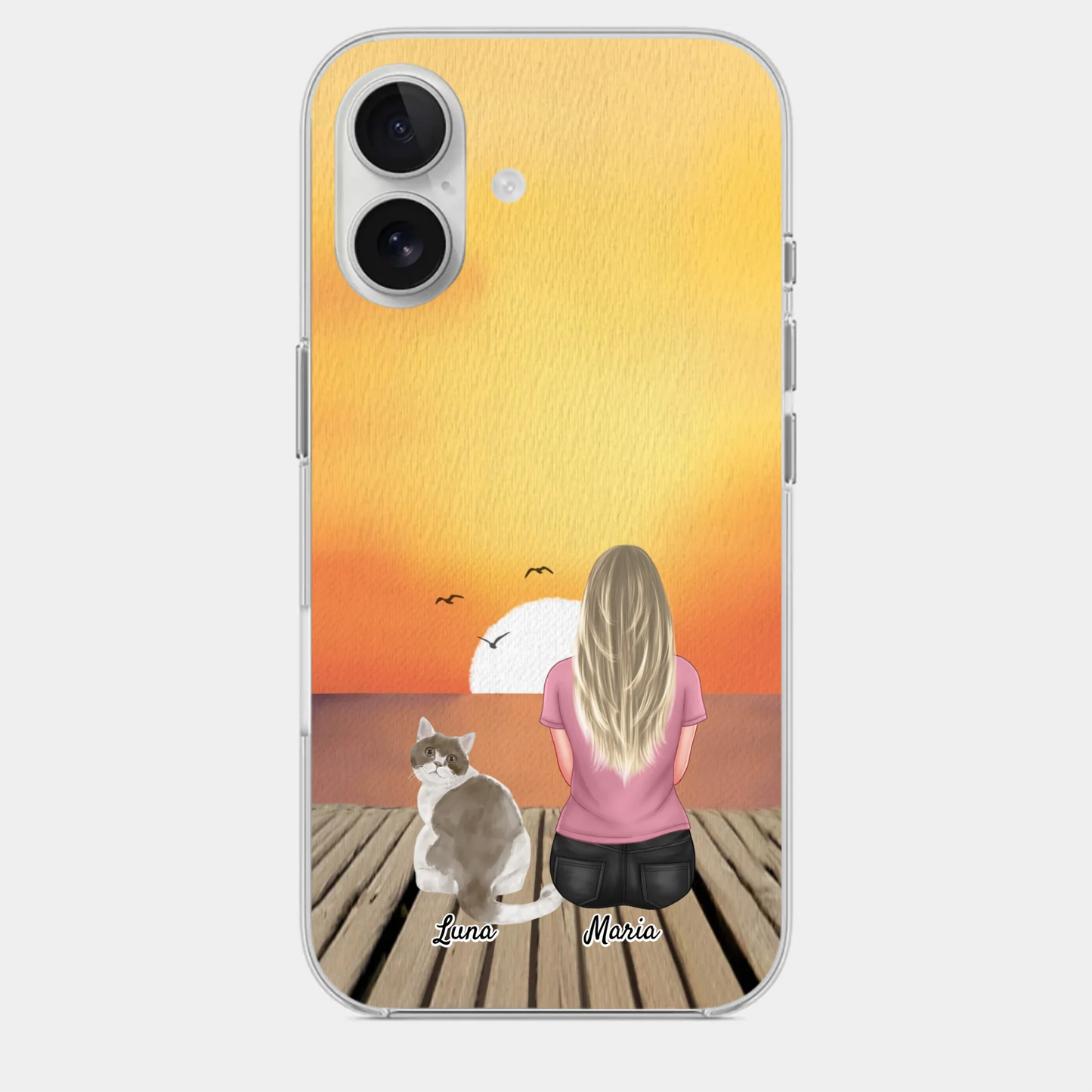 Custom Cat Mum Phone Flexi Case