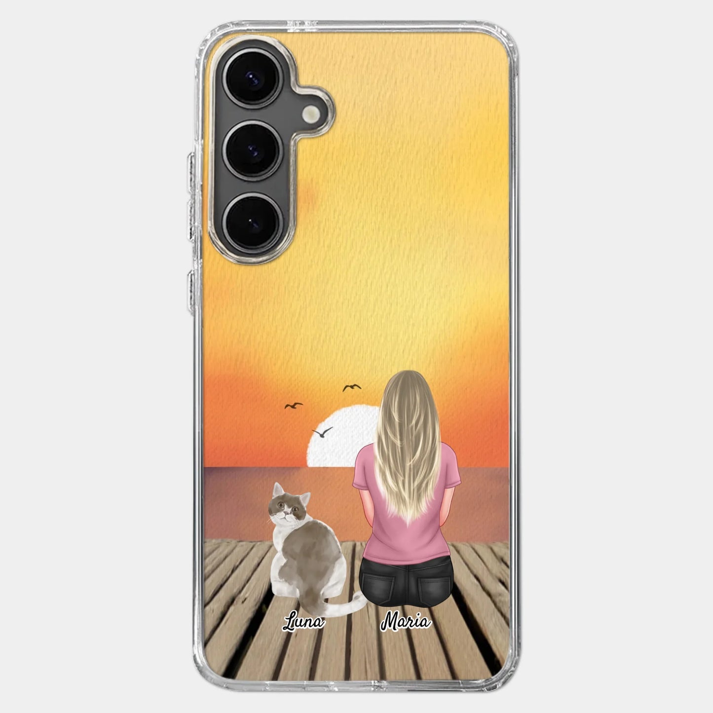Custom Cat Mum Phone Flexi Case