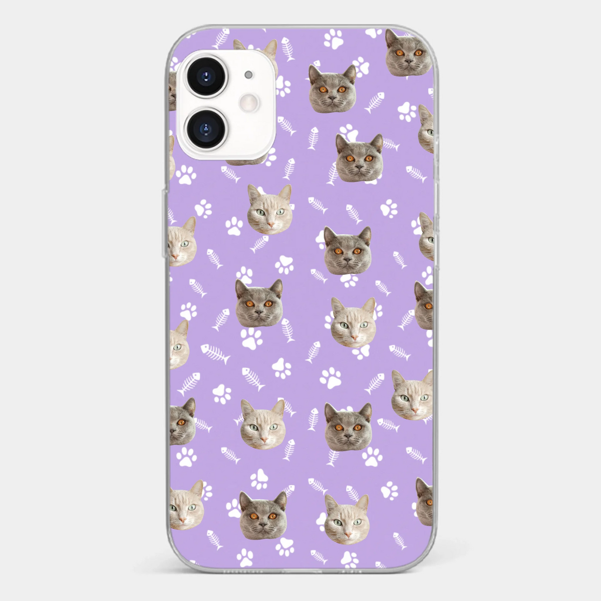 Personalised Pet Faces Photo Upload Phone Case