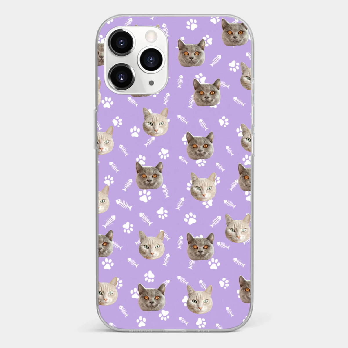 Personalised Pet Faces Photo Upload Phone Case