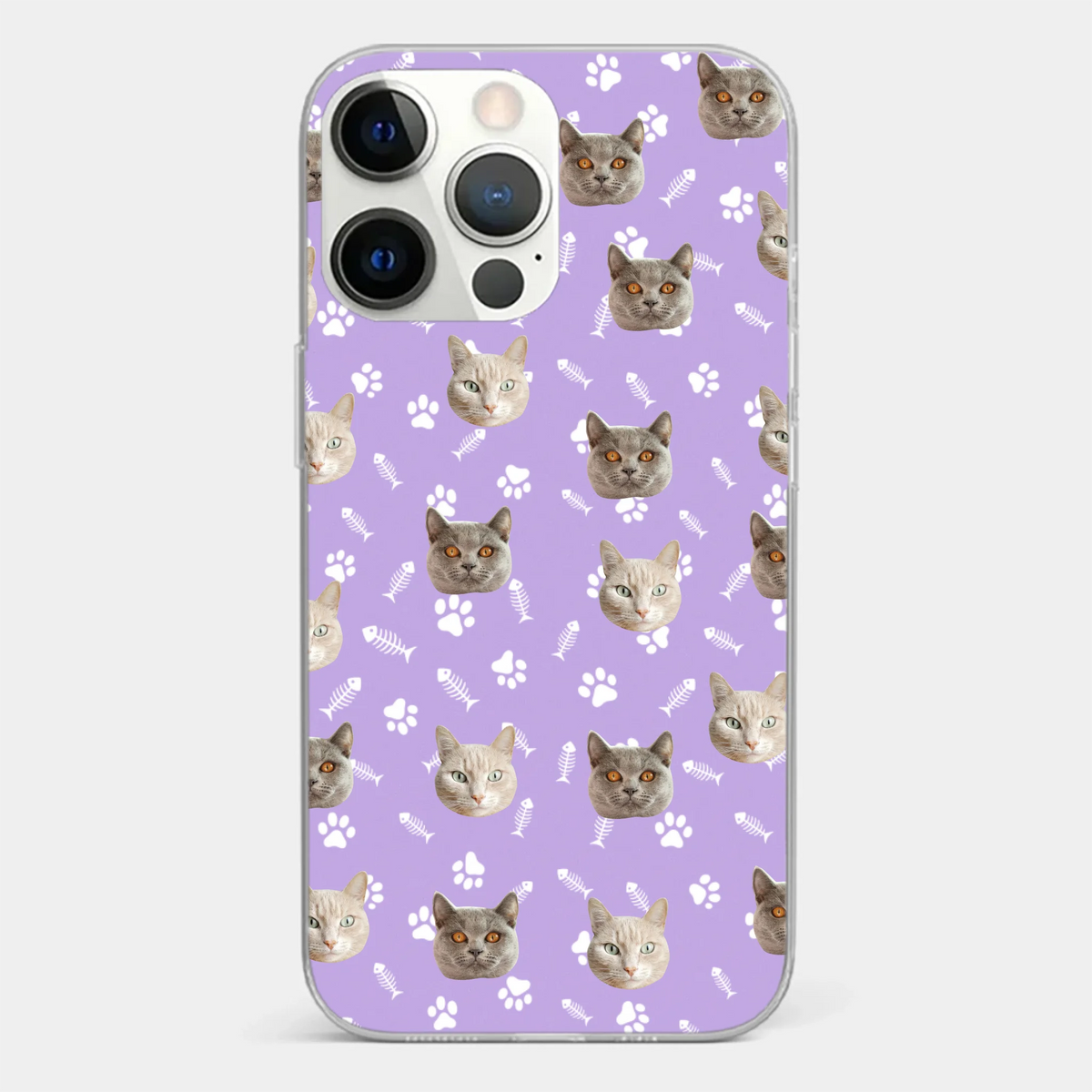 Personalised Pet Faces Photo Upload Phone Case
