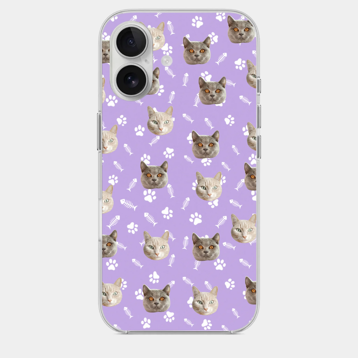Personalised Pet Faces Photo Upload Phone Case