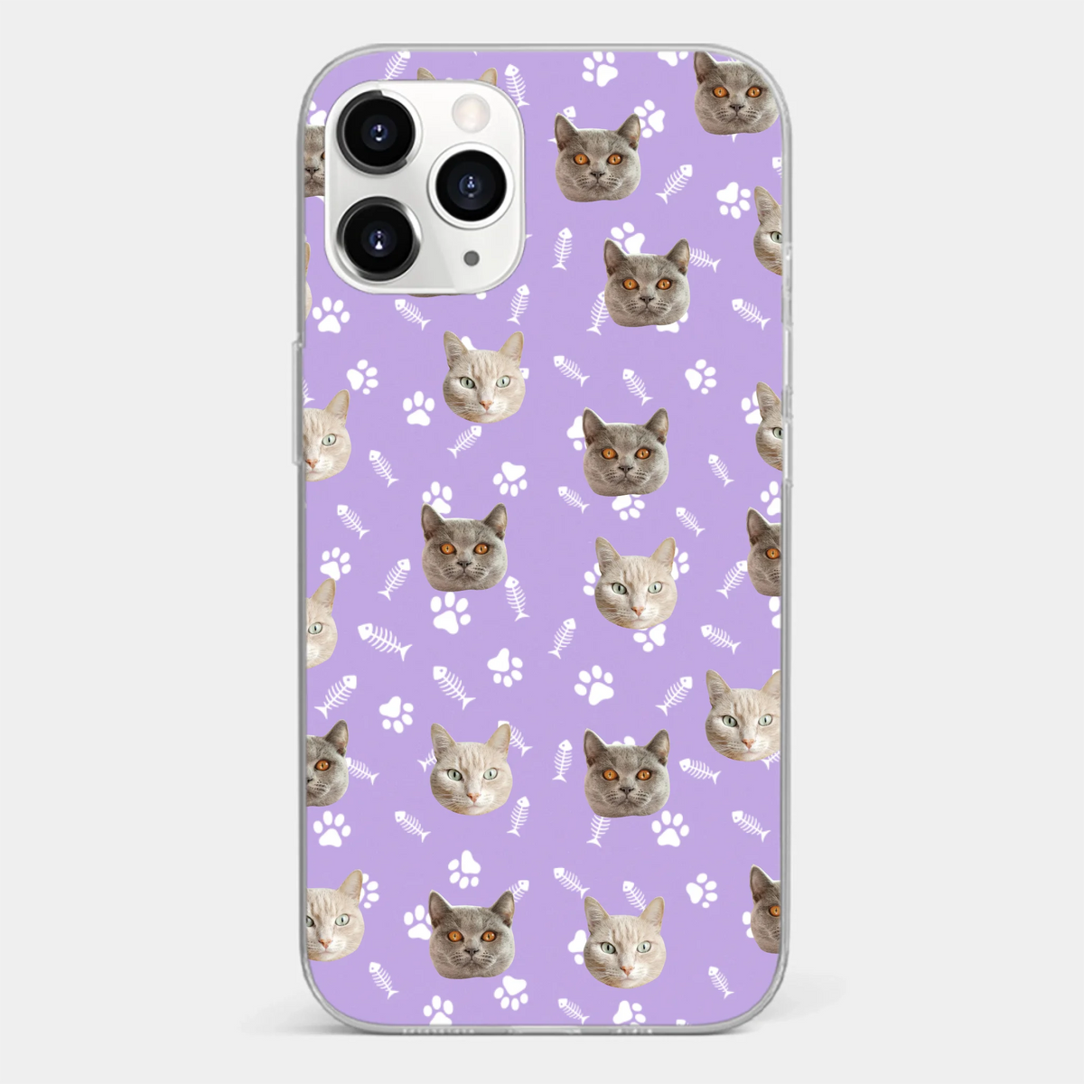Personalised Pet Faces Photo Upload Phone Case