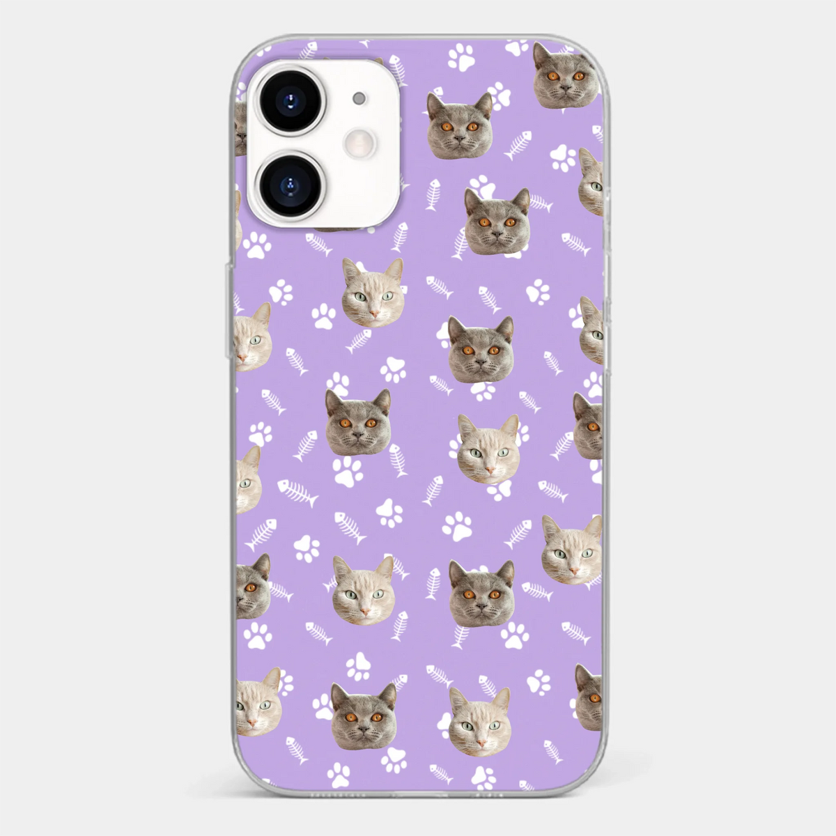 Personalised Pet Faces Photo Upload Phone Case