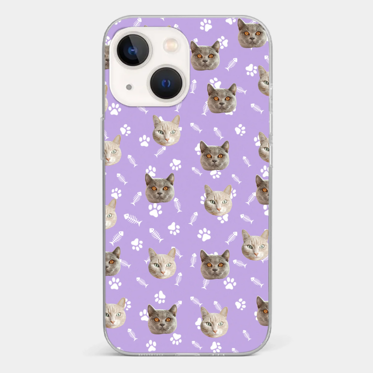 Personalised Pet Faces Photo Upload Phone Case