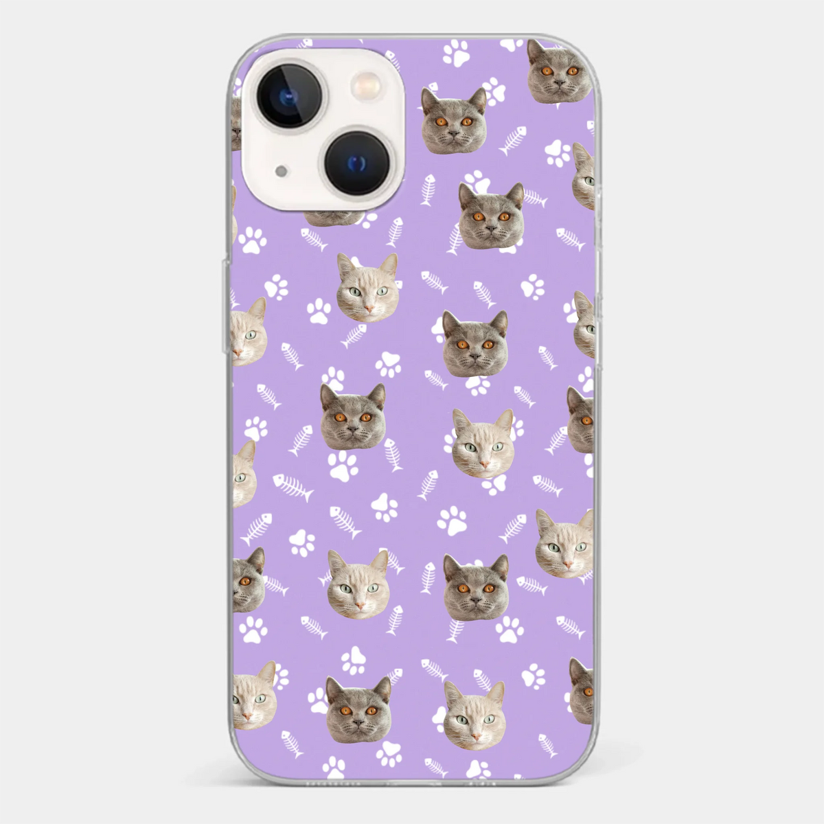Personalised Pet Faces Photo Upload Phone Case