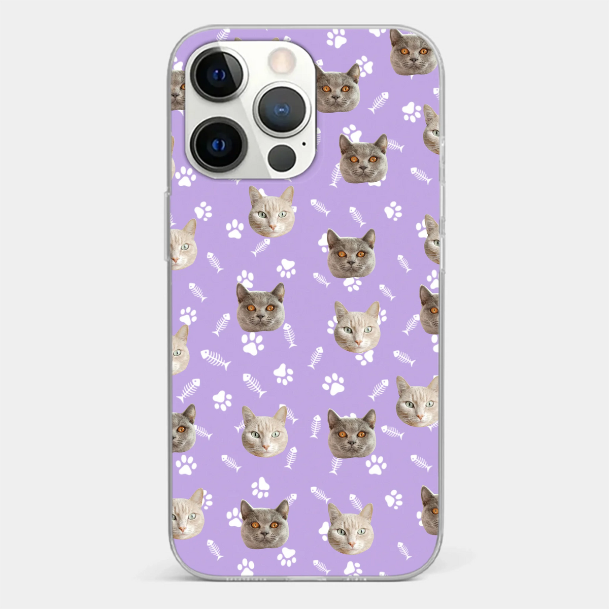 Personalised Pet Faces Photo Upload Phone Case