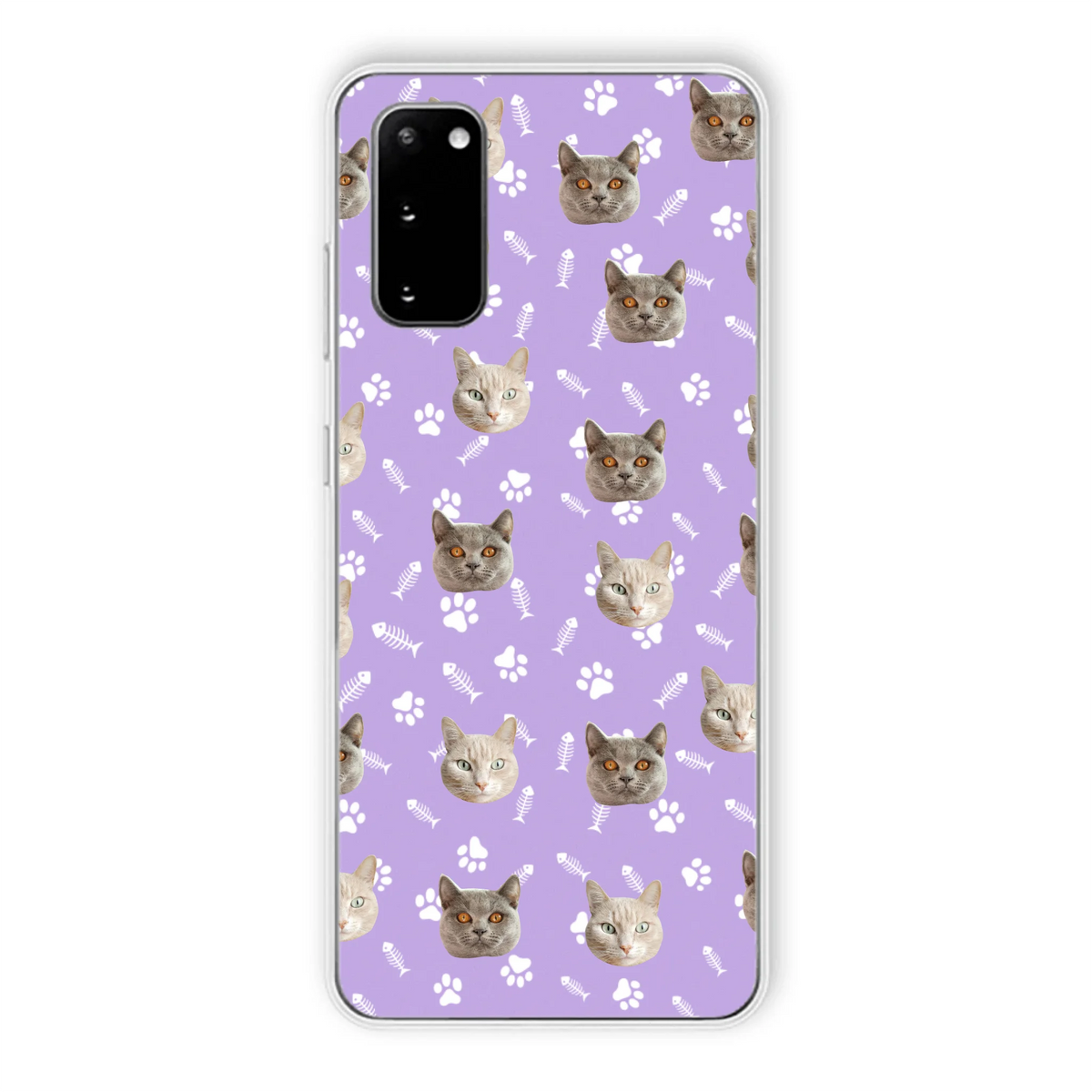 Personalised Pet Faces Photo Upload Phone Case
