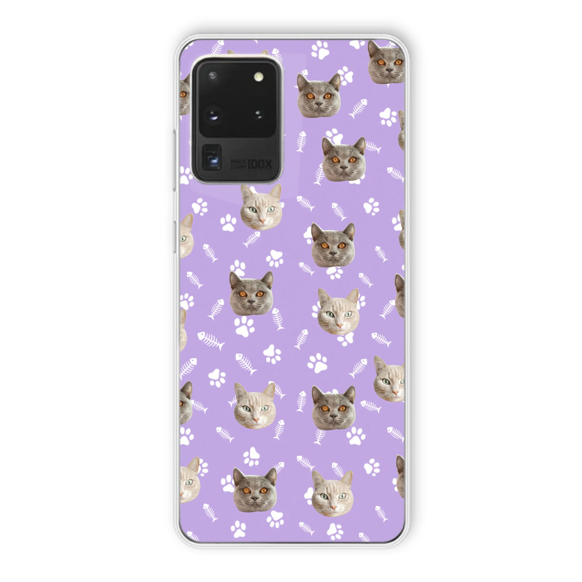 Personalised Pet Faces Photo Upload Phone Case