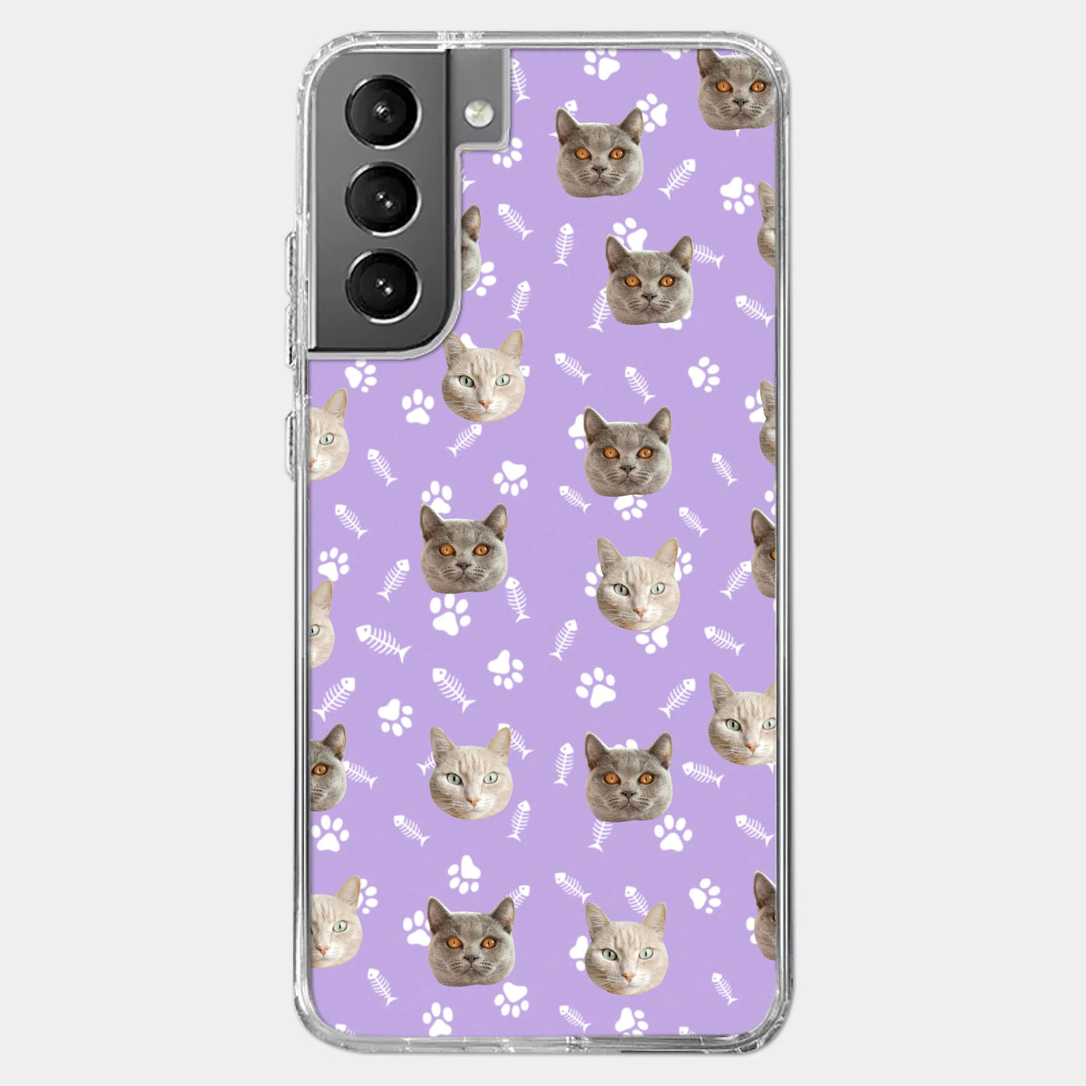 Personalised Pet Faces Photo Upload Phone Case
