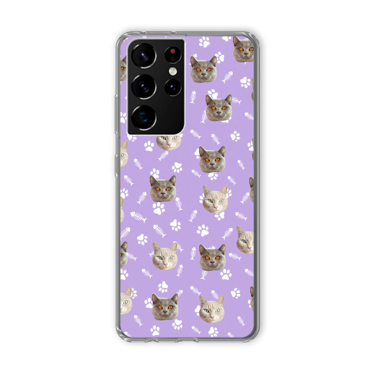 Personalised Pet Faces Photo Upload Phone Case