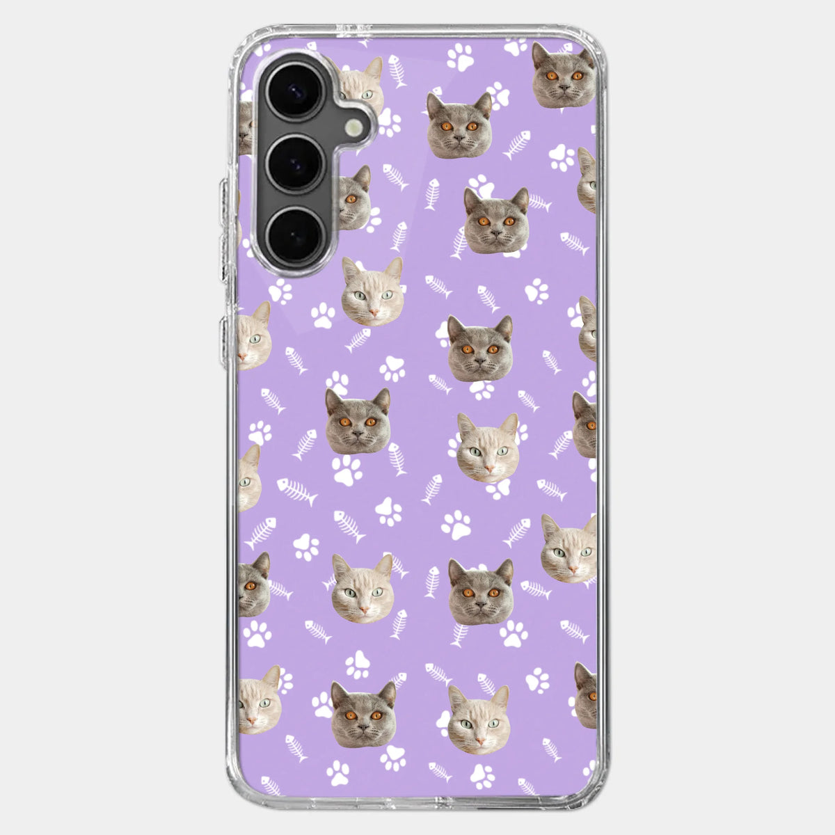 Personalised Pet Faces Photo Upload Phone Case